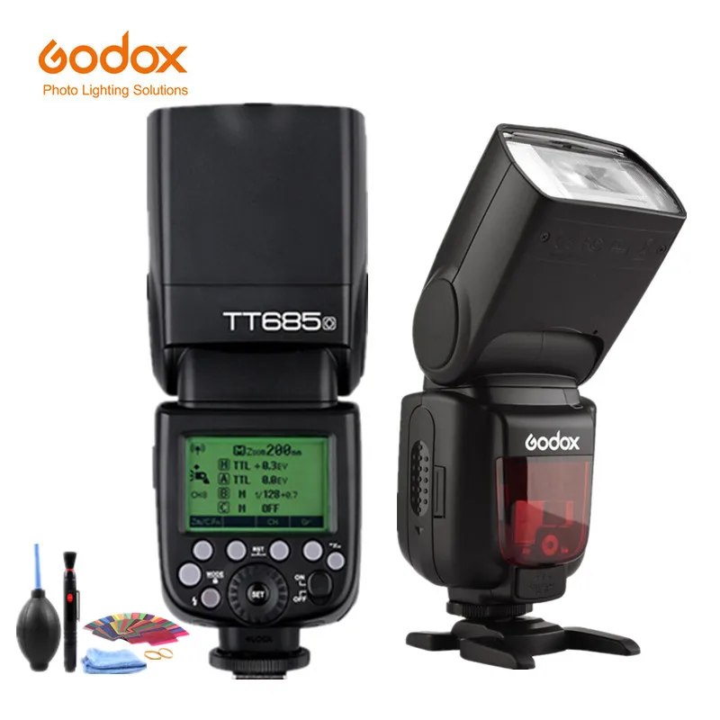 Godox TT685O 2 4G HSS 1/8000s i TTL GN60 Беспроводная вспышка Speedlite для Olympus E M10II M5II M1 Panasonic
