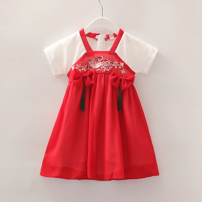 Ханьфу для маленьких девочек косплей китайское традиционное платье детей из