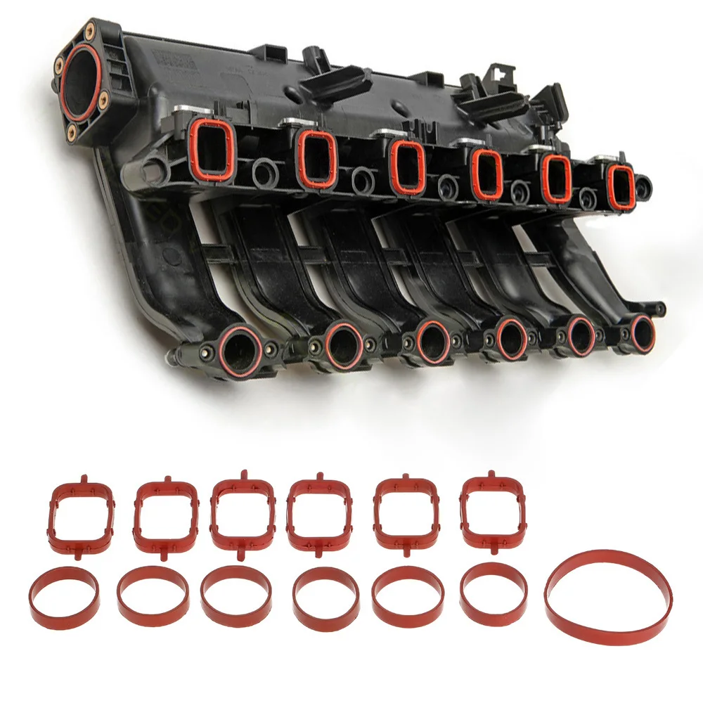 Для BMW Rover E87 E46 E90 E91 E92 E93 M47 клапаны 4/6 шт. Впускной впускной коллектор прокладки