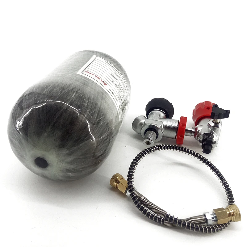 AC52031 Acecare 2L 300 бар CO2/воздушное углеродное волокно/HPA/PCP/Фотоэлементы/резервуар