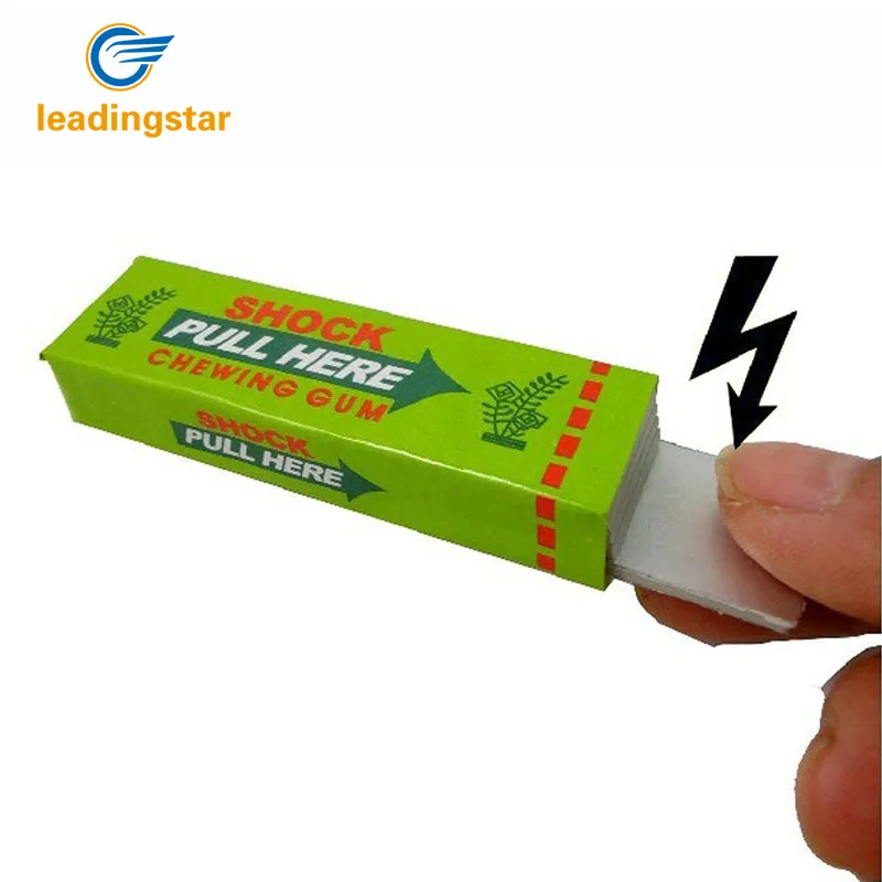 LeadingStar одна упаковка забавных противоударных жевательных резинок|shock gum|shock gagfunny