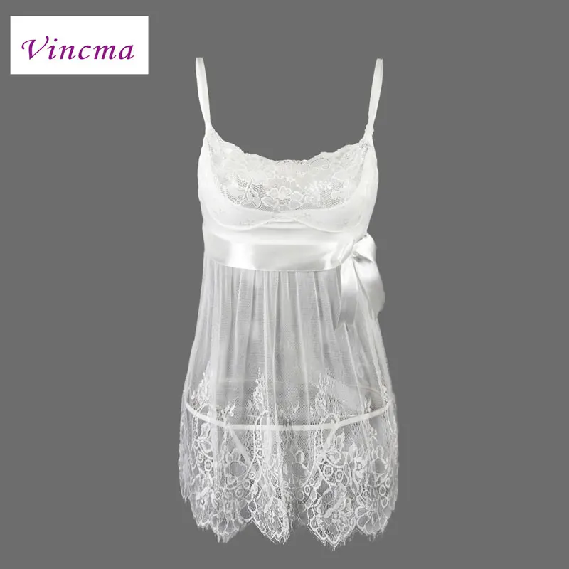 Женское Прозрачное нижнее белье с большим бантом размеры S M L 4XL 5XL 6XL|Белье