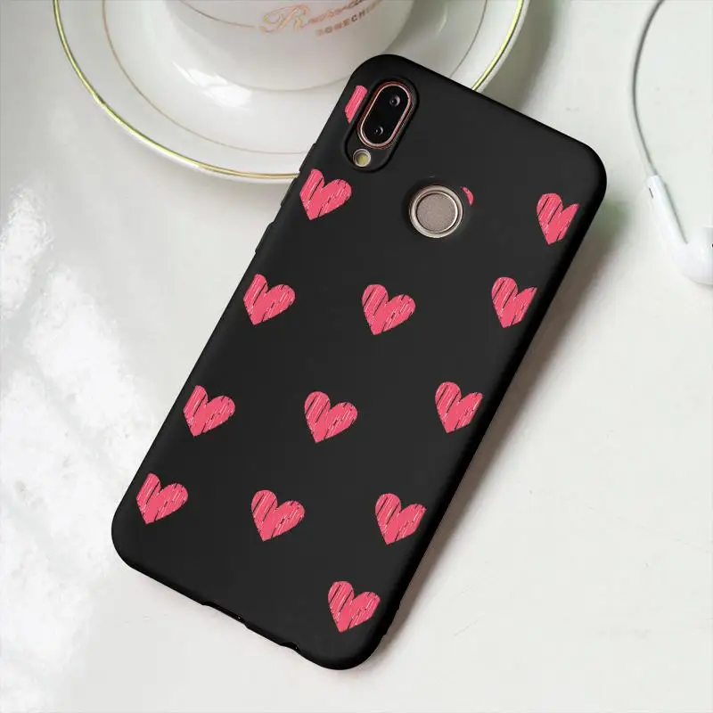 Khe-duohxin Розовый матовый Мягкий ТПУ чехол для huawei P30 P8 P9 P10 P20 Pro mate 20 10 Lite Y6 Y9 P Smart Plus чехол-накладка - Цвет: Khe-duohxin