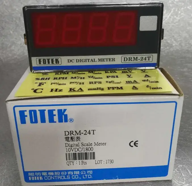 DRM-24T FOTEK DC Digital Измеритель масштаба New &amp Original Sensor | Электронные компоненты и