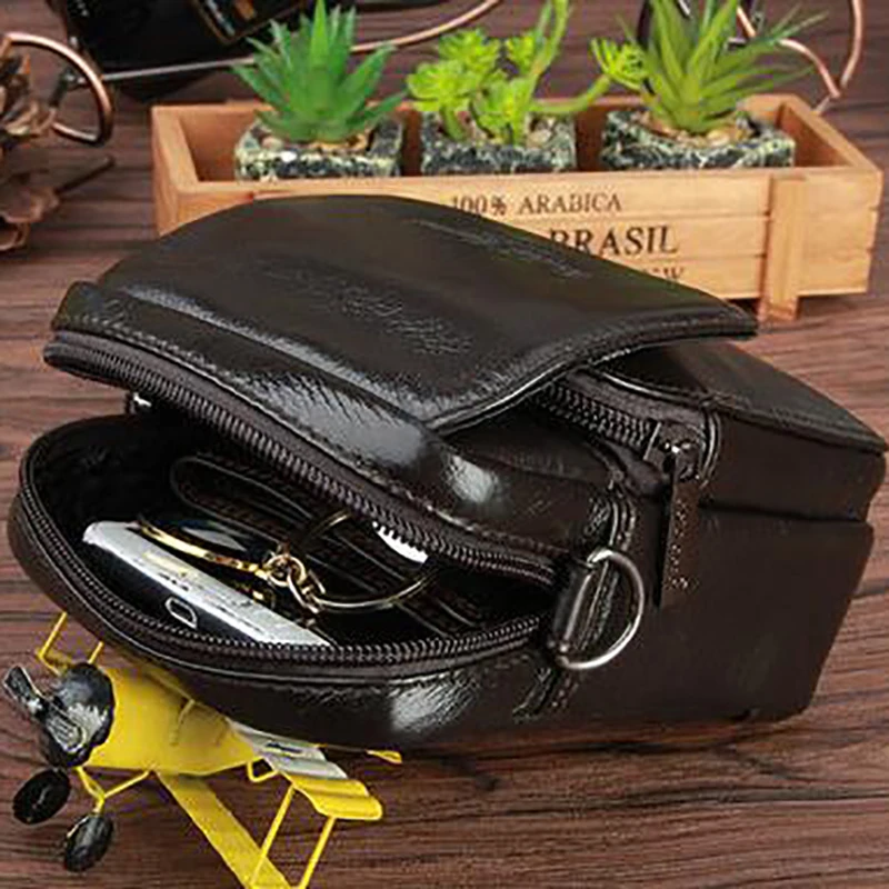 Сумка кросс боди мужская из натуральной кожи маленький мессенджер в деловом