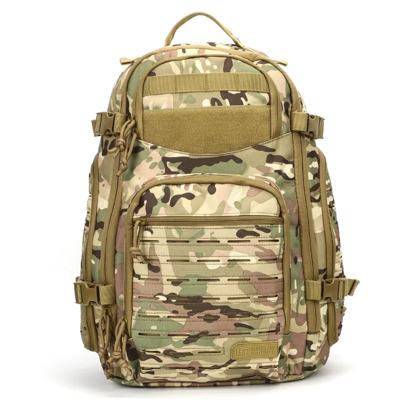 Camouflage Прочный Камуфляжный Тактический вместительный Рюкзак Molle висячая система разбрызгивание воды устойчивый охотничий туристический рюкзак - Цвет: Camouflage