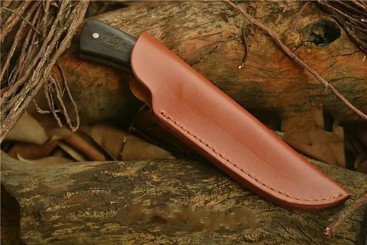 Бесплатная доставка охотничий нож из дамасской стали скандинавский ручной ковки