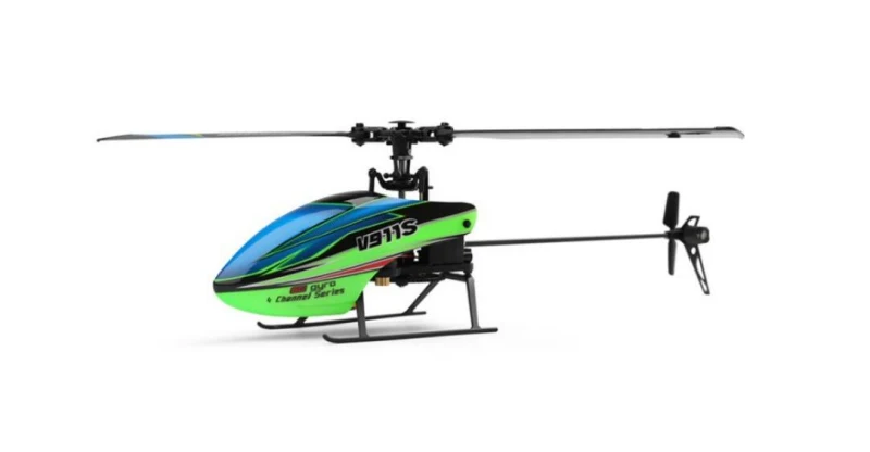 Электрический радиоуправляемый вертолет V977 Upgrade 2,4G 4CH 6G 6-Aixs Gyro Flybarless пульт дистанционного управления вертолет RTF с ЖК-пультом дистанционного управления