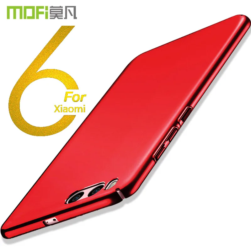 Чехол для Xiaomi mi6 Capas xiaomi mi 6 Coques MOFI Жесткий из поликарбоната с эффектом потертости
