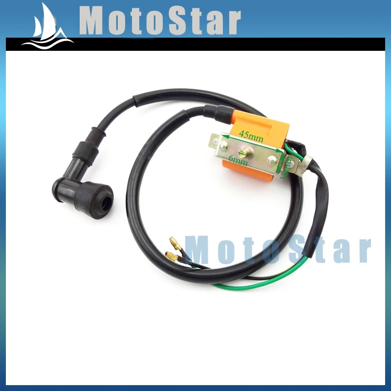 Гоночная катушка зажигания + Свеча A7TC для двигателя 50cc 70cc 90cc 110cc китайская Lifan Zongshen