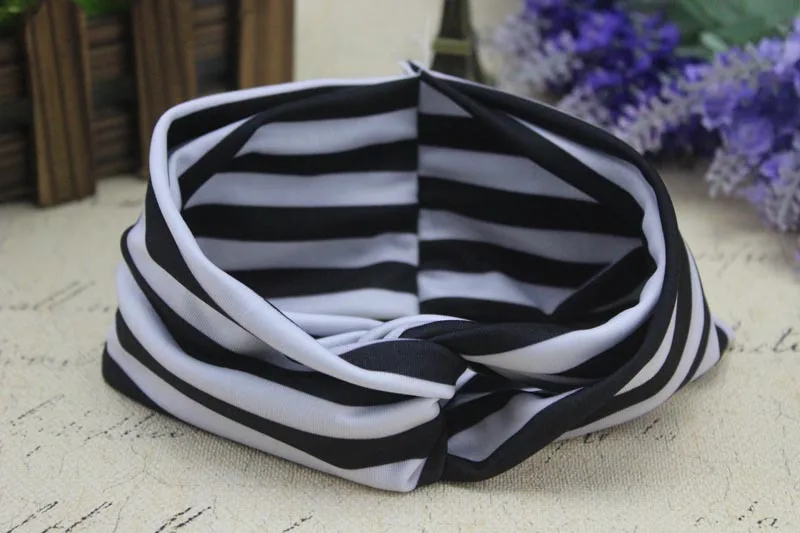 

2019 New Fashion Striped Baby Girls Headbands Infant Toddler Girls Accessories Children's Striped Cross Hair Belt