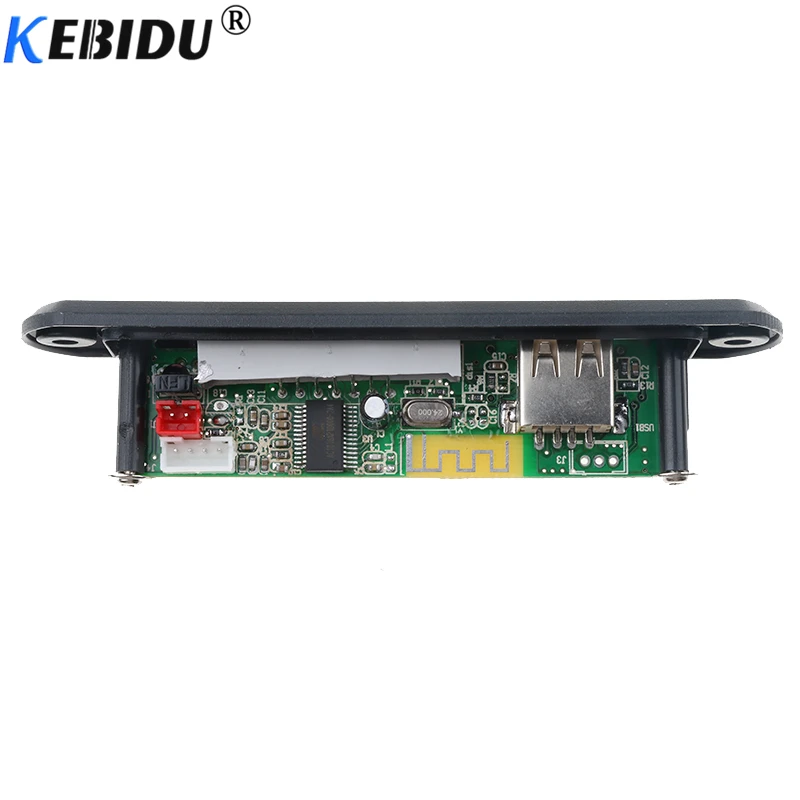 Kebidu USB TF радио FM AUX беспроводной Bluetooth MP3 плеер декодер плата модуль 5 в 12 В 24 WMA аудио