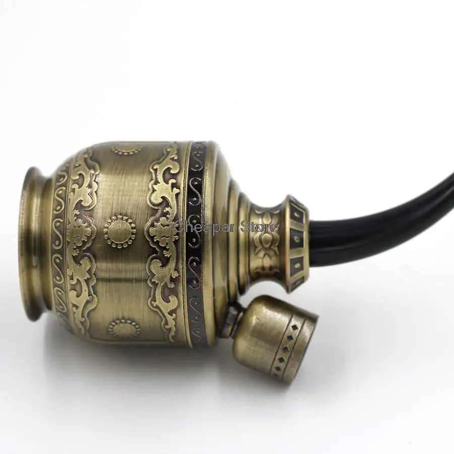 1 шт. бронзовая трубка для курения воды-кальян держатель сигарет JD-128 | Дом и сад