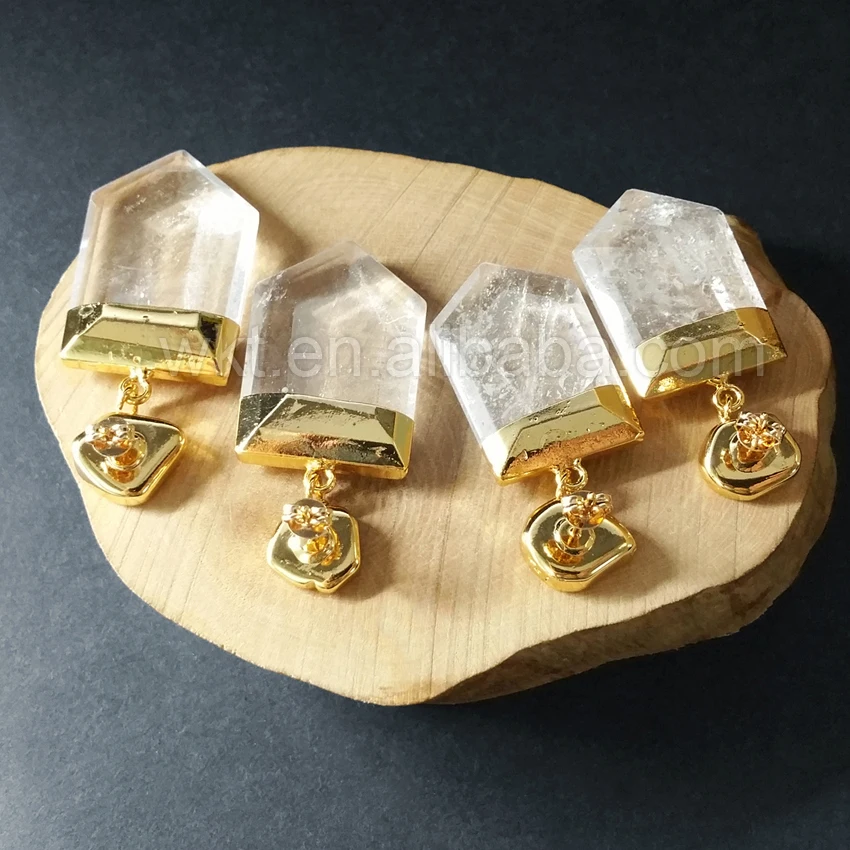 Женские серьги с кристаллами Howlite подвески 10 мм WT E261|dangling earrings for women|crystal dangle