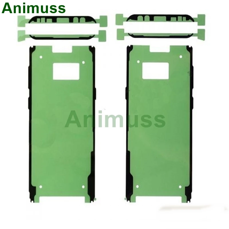 Animuss рамка Стикеры для Samsung Galaxy s6/s6 edge/S7 G930/S7 Edge/S8/S8Plus G935F/S9 G9600 ЖК дисплей передняя