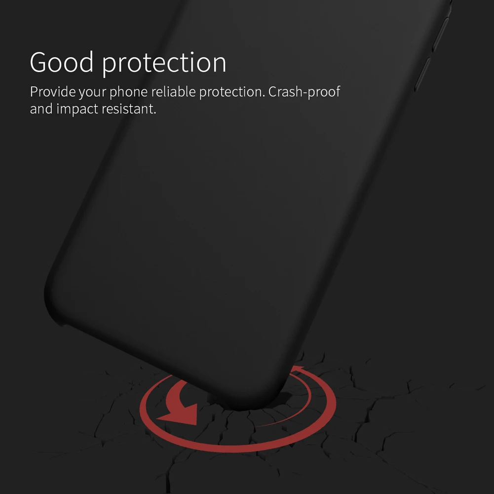 Для Apple iPhone XR чехол 6," Nillkin Flex чистая тонкая жидкая Защитная оболочка из силикона защитный чехол для Apple iPhone XR