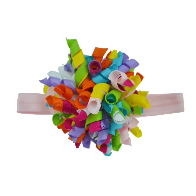 20 шт. Бесплатная доставка коркер скрученная лента повязка на голову кудрявые