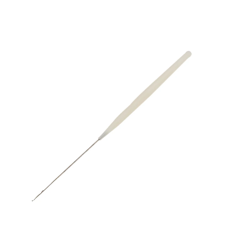 Wide mouth 1.8MM 1 шт./лот крючок крючком иглы для синтетических волос инструмент для наращивания и изготовления Jumbo Сенегальские твист микро косы парики - Цвет: Wide mouth 1.8MM