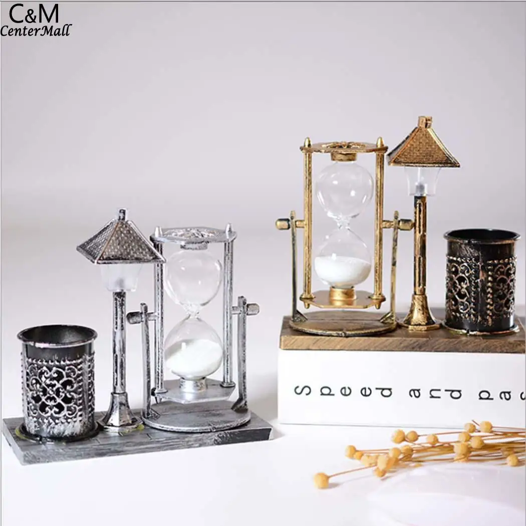 Ретро стиль железная башня светящаяся звезда крытый свет украшения форма