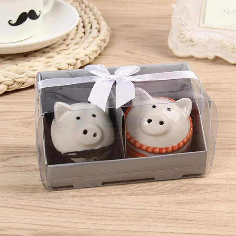 Wedding Favor European Favor Piggy Wedding cruet spice jar Practical 20pcs=10box