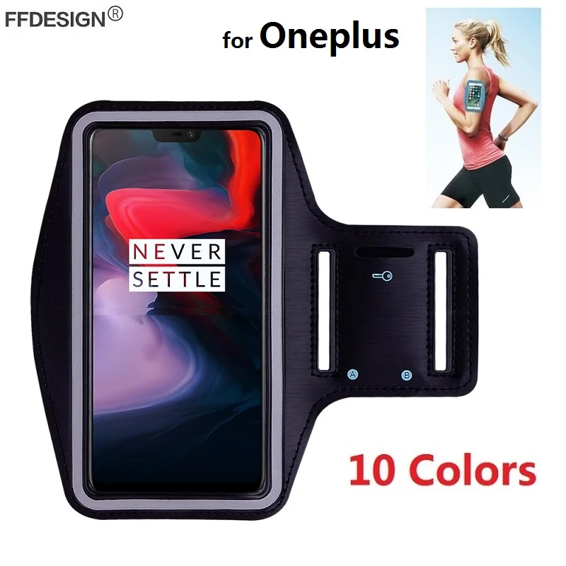 

Arm band Running Sports Bracelet Phone Case for One Plus Oneplus 7 6T 6 Oneplus 5T 5 Oneplus 3T 3 2 1 Phone Bag Case On Hand