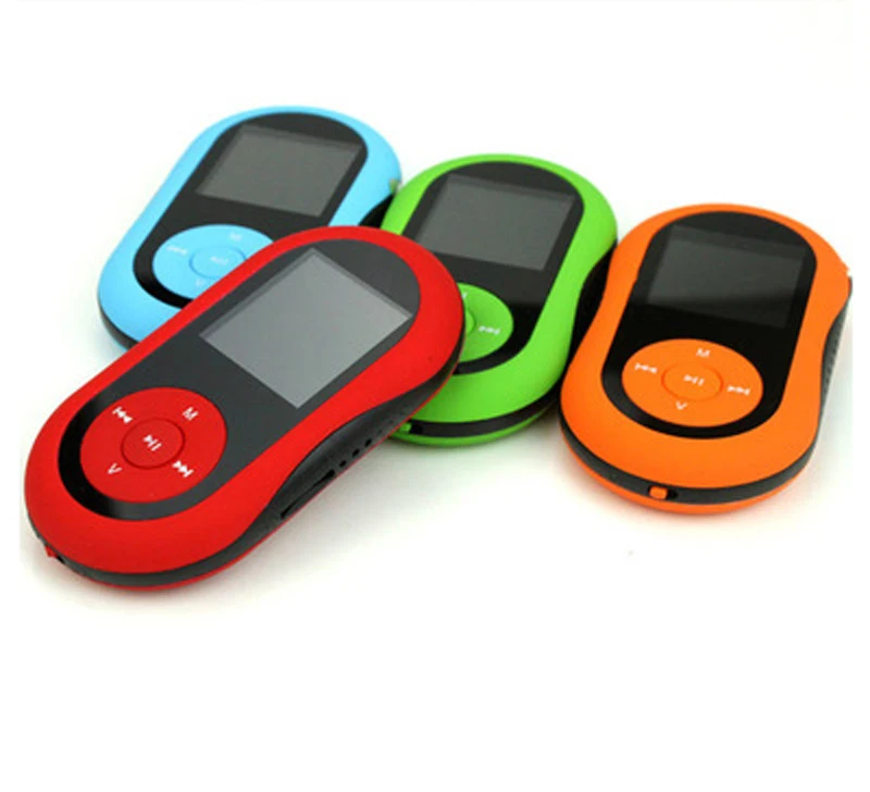 Ультратонкий спортивный задний зажим MP4 Walkman карта с экраном mp4 музыкальный
