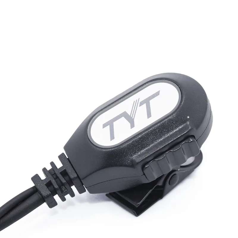 Большая PTT Кнопка walkie talkie проводные наушники гарнитура для двусторонней