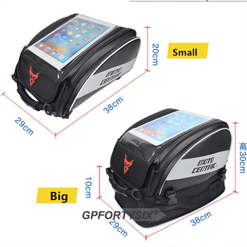 Новое поступление 2019 мотоциклетная сумка для шлема высокой емкости Motocentric