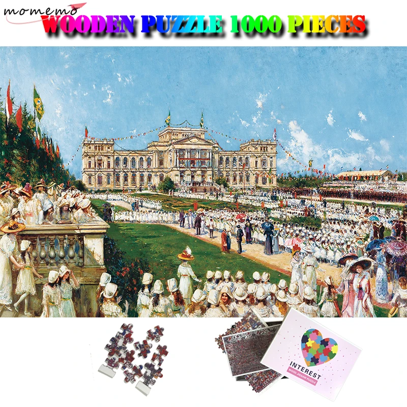 

Пазл-головоломка детский, деревянный, 1000 шт., 1000 шт.