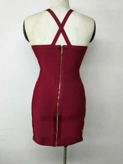 Для женщин Лето бинты Платья для район Новинка 2017 года сексуальный выдалбливают