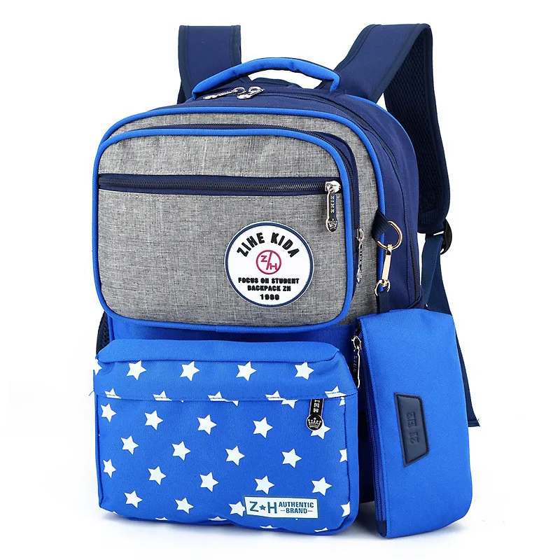 Детская школьная сумка, дышащие рюкзаки для 2-4 класса, детские школьные сумки, водонепроницаемый дорожный рюкзак, Светоотражающая полоса, ...