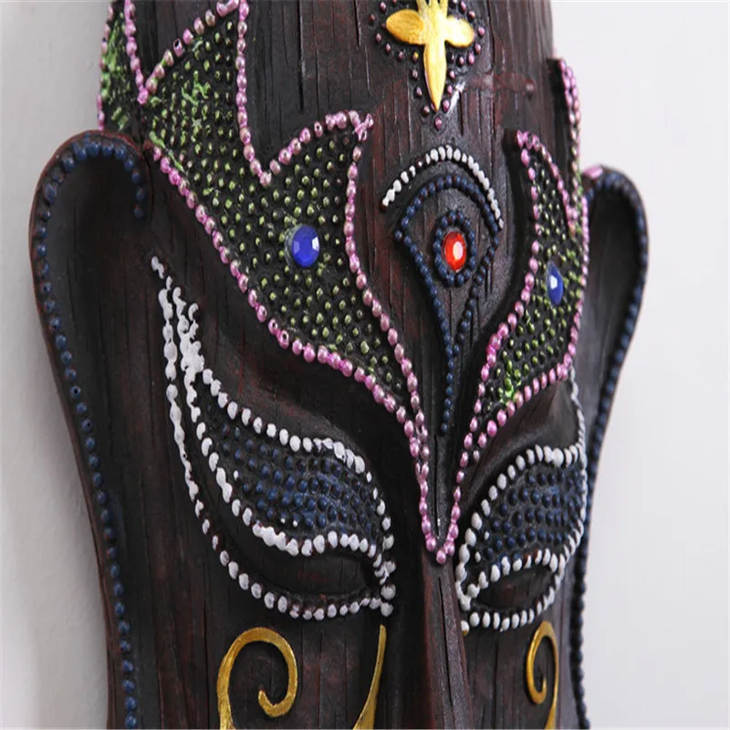 Фантастические дикие цветные рисунки африканские фигурки маска Висячие на стене