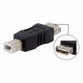 USB 2 0 A Тип мама к B папа BM адаптер для сканера принтера черный разъем|Компьютерные