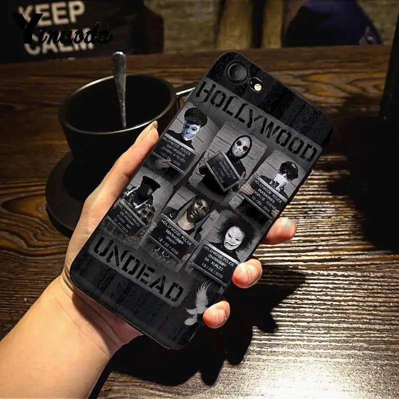 4 Yinuoda голливудские немертвецы, дизайнерский Тонкий чехол для iPhone X 8 7 6 6S Plus X 5 5S SE 5C11 11pro 11promax - Цвет: 4