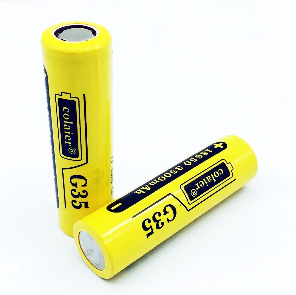 Литий ионный перезаряжаемый аккумулятор Colaier 18650 3400 мАч 3500 G35 3 7 в 20 А литиевый с