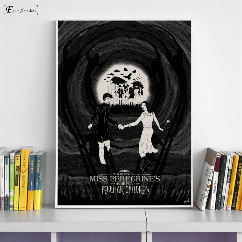 Настенный постер Miss Peregrine's Home для детей настенная краска гостиной абстрактный
