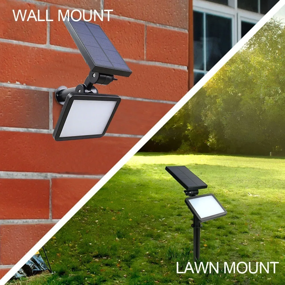 Светодиодный проектор на солнечной энергии DCOO с датчиком движения уличная лампа