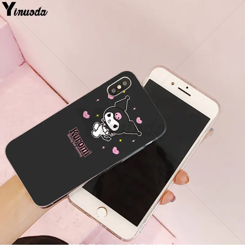 Yinuoda Kuromi Customer высококачественный чехол для телефона Apple iPhone 8 7 6 6S Plus X XS MAX 5 5S SE XR |
