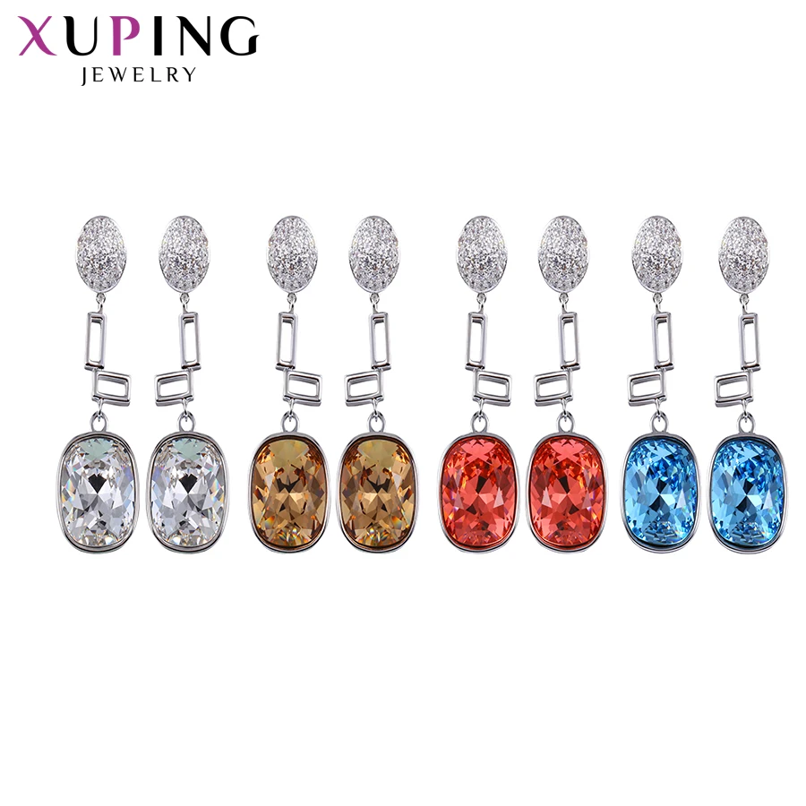 Xuping модные серьги высокое качество кристаллы от Swarovski цвет покрытием шарм дизайн для женщин подарок M29-2001