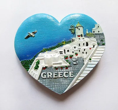 Greece Travel resin refrigerator stickers | Дом и сад