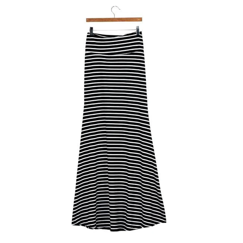 Fashion Women Autumn New Asymmetric Pencil Long Skirt Charming Elastic High Waist Printing Saia Falda Plus Size Y1 | Женская одежда