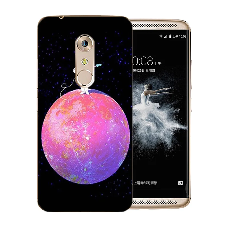 5 дюймов для ZTE Axon 7 A2017 чехлы телефонов мягкий силиконовый Ультратонкий чехол из