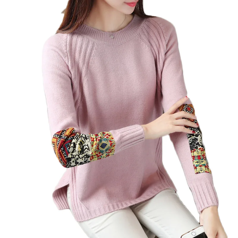 

autumn Harajuku Women Sweater 2020 Fashion Winter Wool Pullover Cashmere Knitted Sweater winter Warm bottom tops Pullovers d031