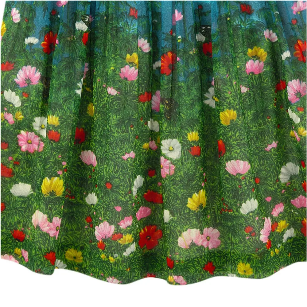 Летнее кружевное платье для девочек повседневные платья маленьких детская