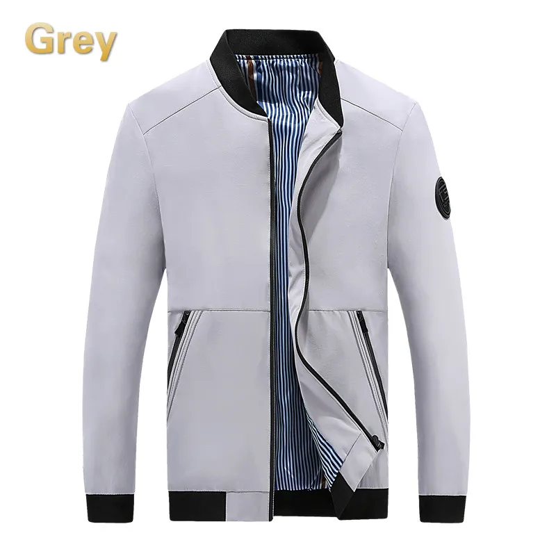 Мужские куртки и пальто Повседневное Мода Стенд воротник сплошной Для мужчин