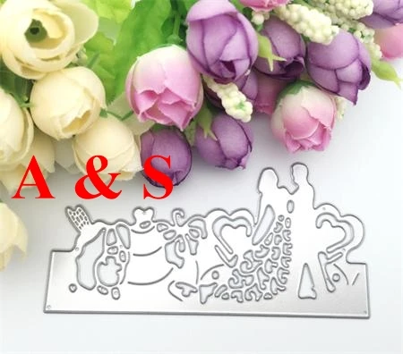 Металлические Вырубные штампы S13 для свадьбы невесты скрапбукинга открытки
