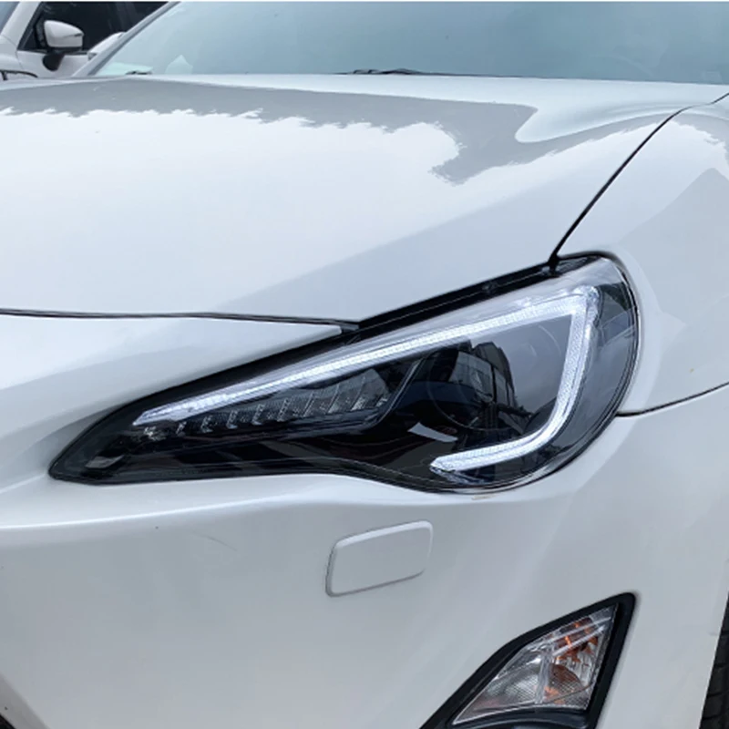 Автомобиль Стайлинг для Toyota FT GT 86 FT86 GT86 Subaru BRZ 2012-2018 фары светодиодный DRL линзы