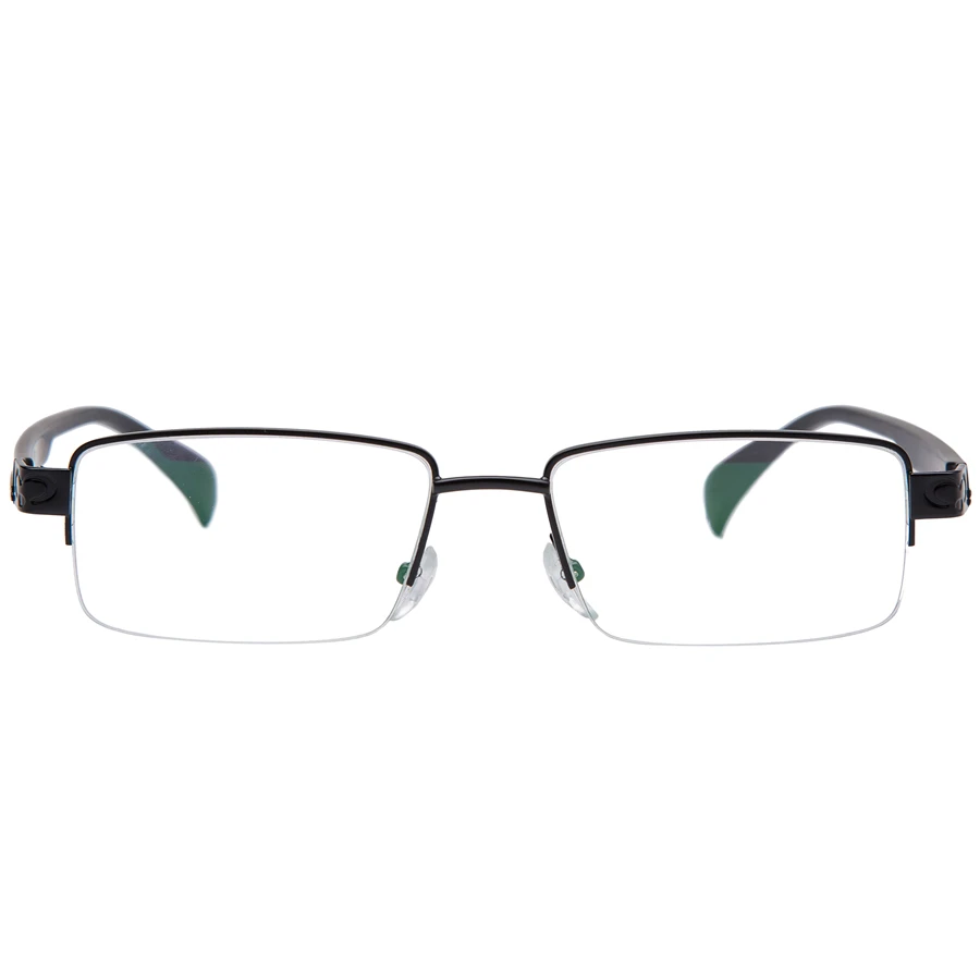 Мужские и женские очки из сплава с полуоправой линзы смолы для чтения защитой от