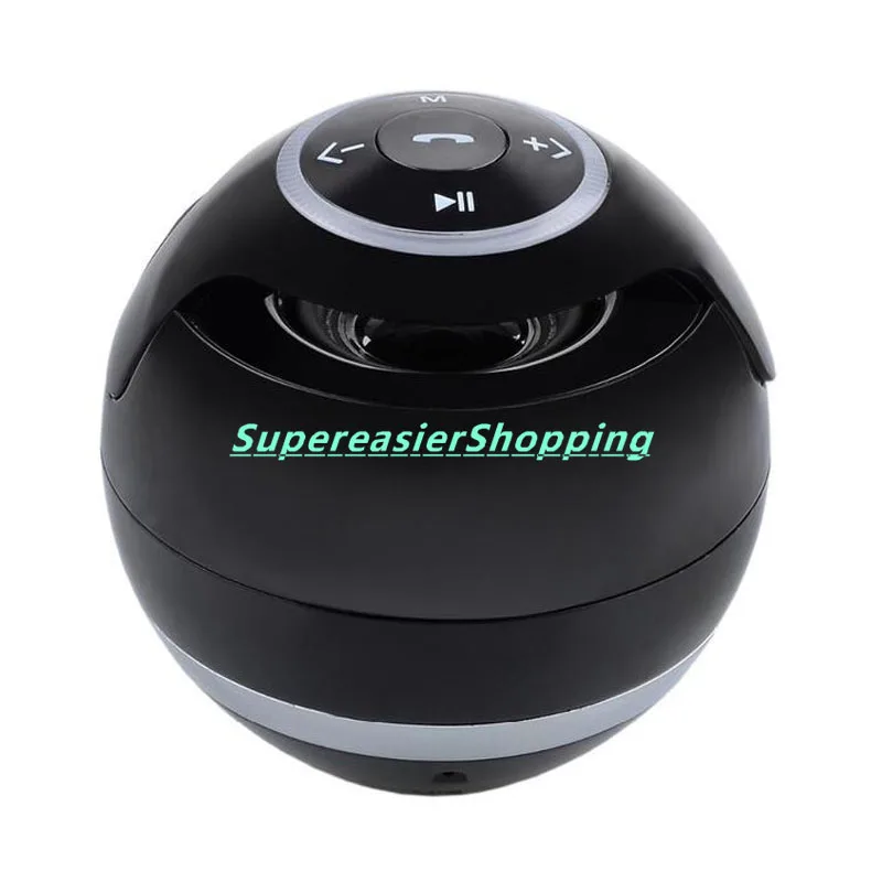 Portable Wireless Bluetooth Mini Ball Speakers Stereo Sound Box TF AUX FM Mic Hands-free For Smartphone GPS Tablet PC 20pcs/lot |