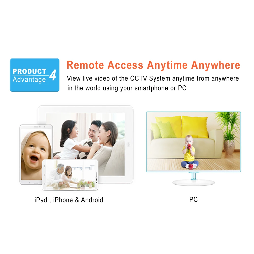 Mingkey 1.3mp Беспроводной IP Security Камера Системы 4ch NVR комплект с ЖК-дисплей ИК Ночное